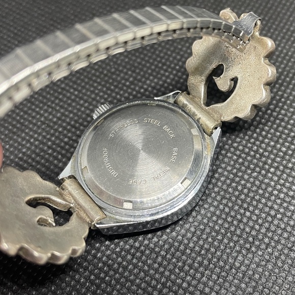 Ladies Navajo themed Watch Band with Eagle accents - Picture 6 of 8